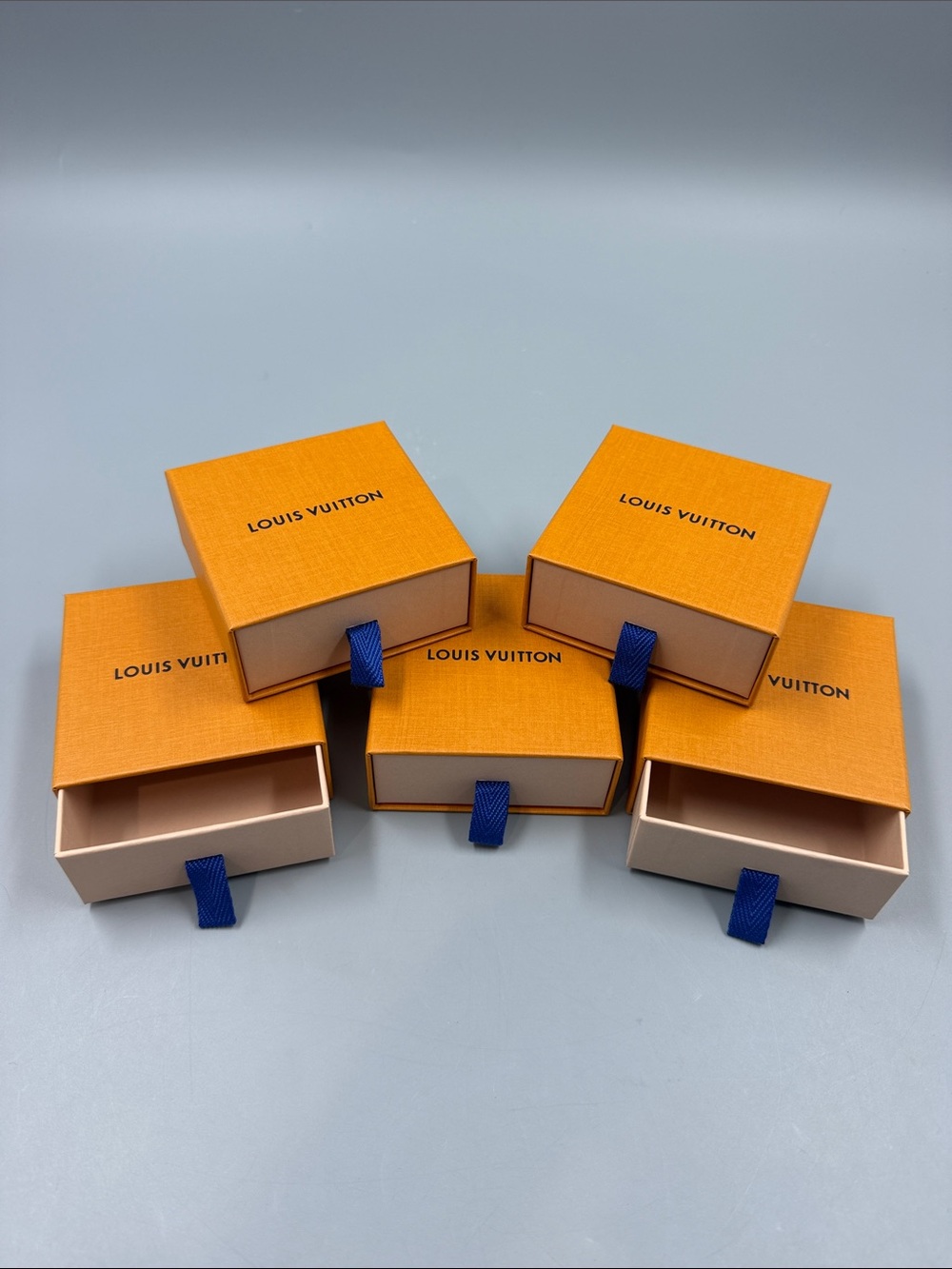 5 x Louis Vuitton Small EMPTY Drawer Boxes